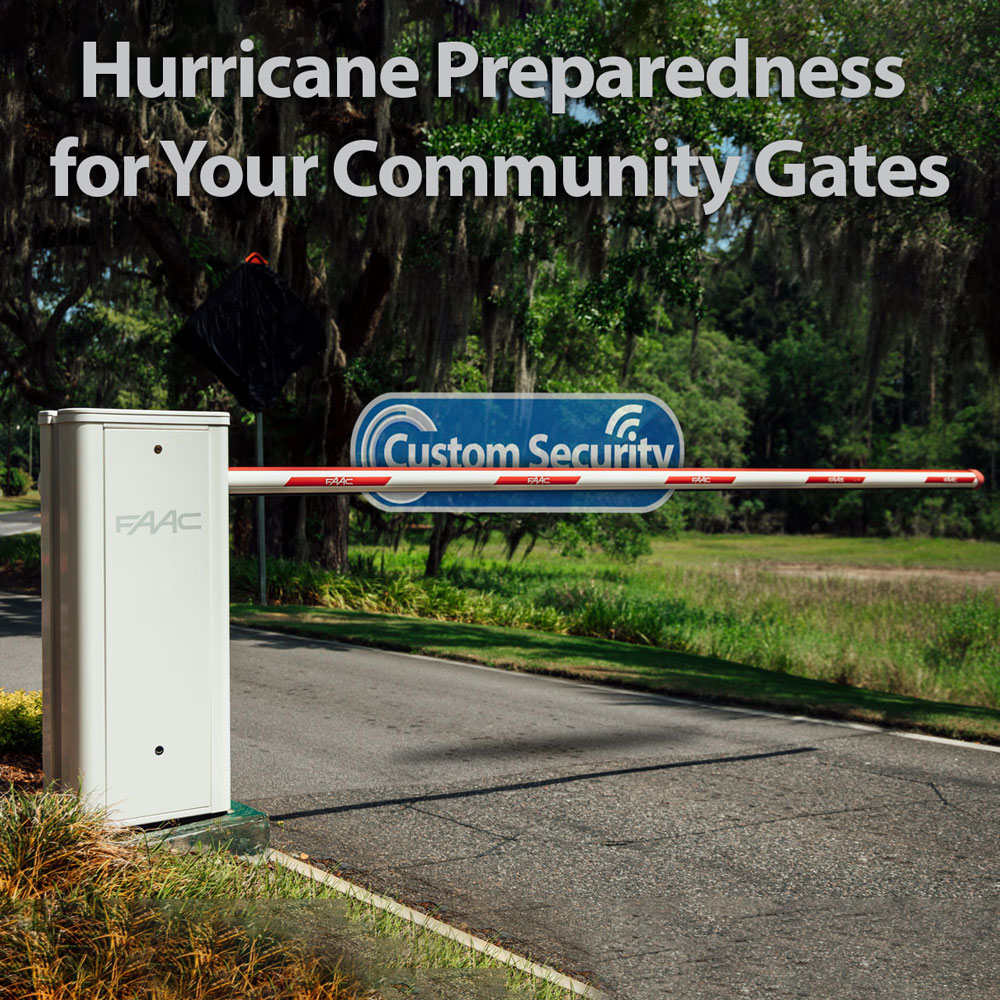 Hurricane Preparedness for Your Community Gates